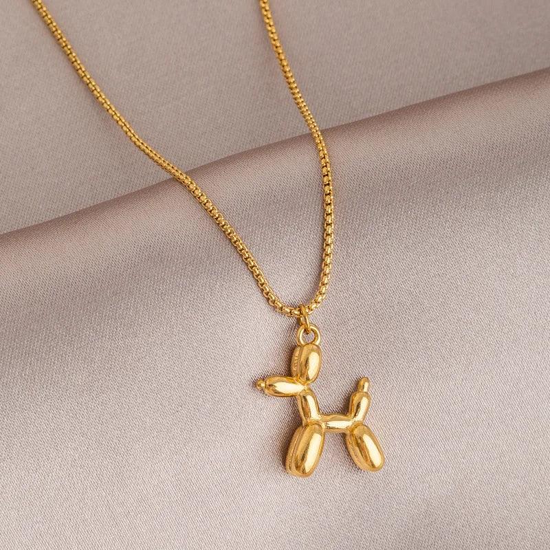 GLAMOORA Cherry Gold Pendant Necklace