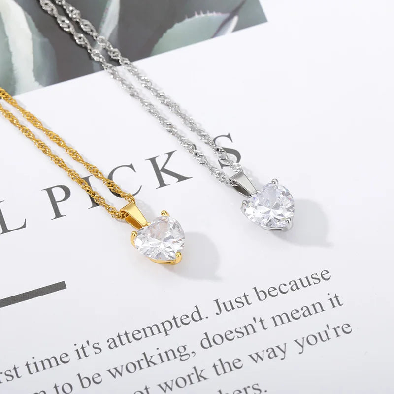 Stainless Steel Butterfly Necklaces For Women Zircon Scorpion Butterfly Animal Pin Pendant Chain Choker Necklace Jewelry Gift
