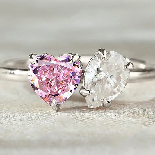 Glamoora Water Drop Ring For Women