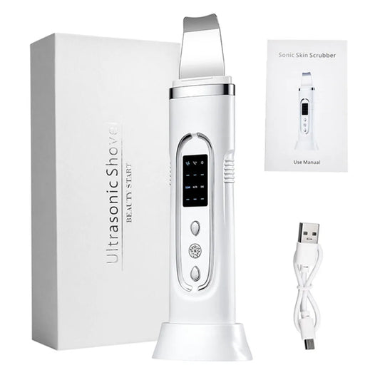 GLAMOORA Ultrasonic Skin Scrubber