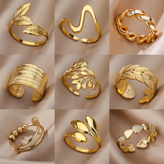 Glamoora- Steel Rings for Women