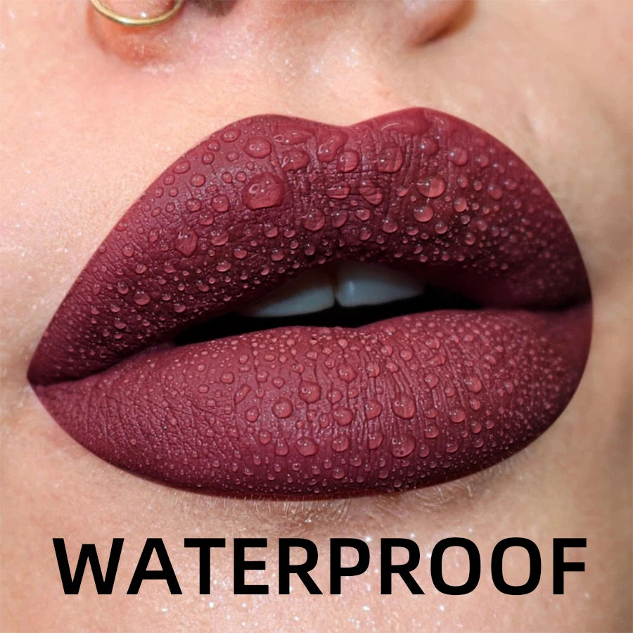 GLAMOORA Matte Velvet Liquid Lipstick Set
