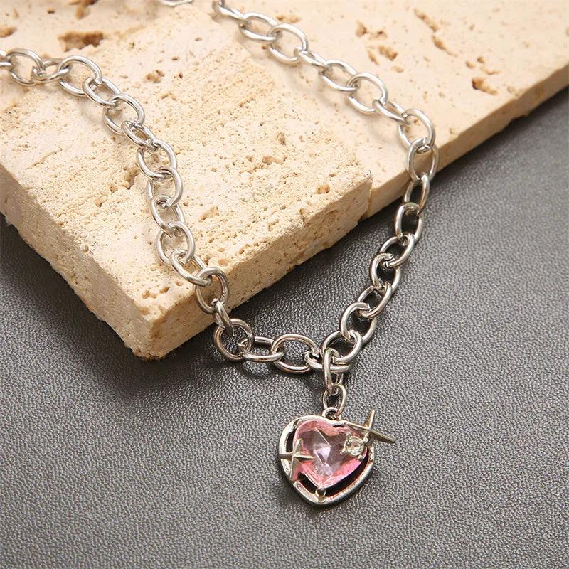GLAMOORA Cherry Gold Pendant Necklace