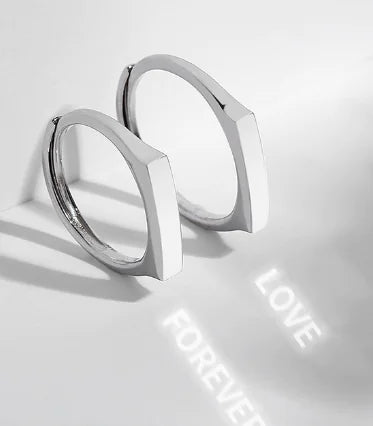 Glamoora - Light Sculpted S925 Silver Projection Ring (One Piece)