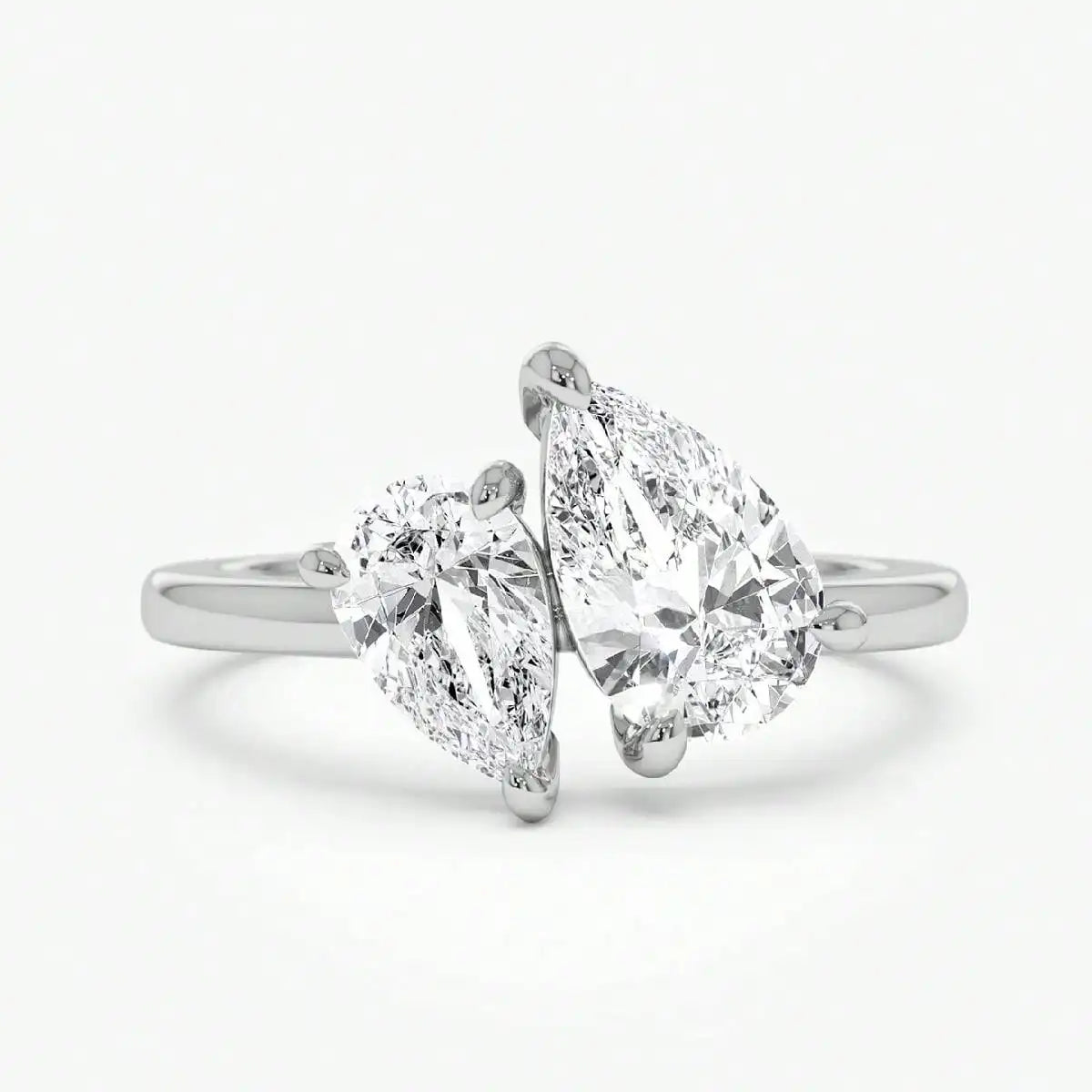Glamoora Water Drop Ring For Women
