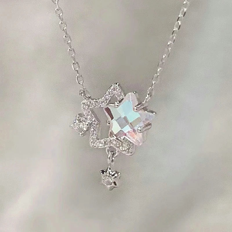 GLAMOORA Cherry Gold Pendant Necklace