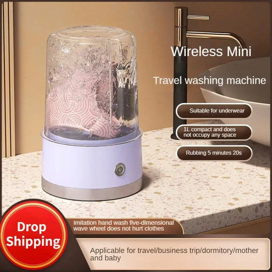 FreshWear Mini Washer – Quick, Hygienic & Effortless Cleaning!