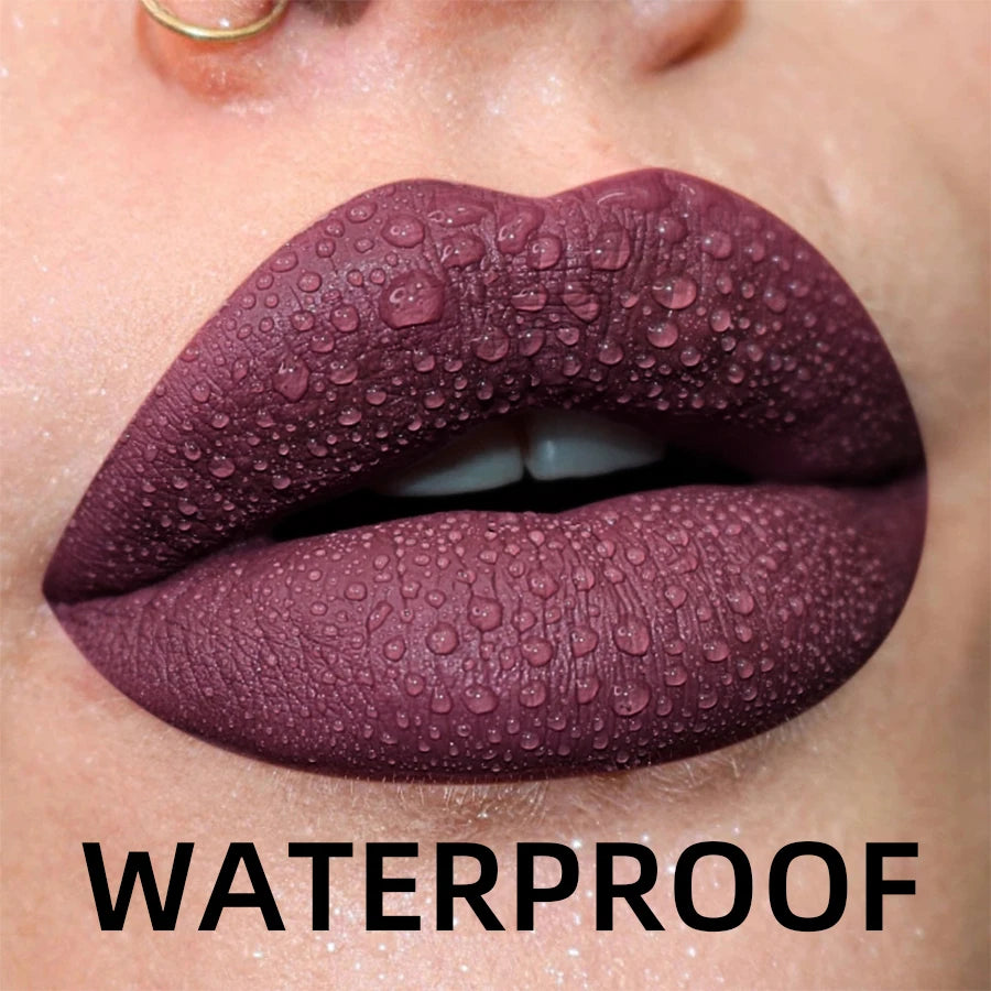 GLAMOORA Matte Velvet Liquid Lipstick Set