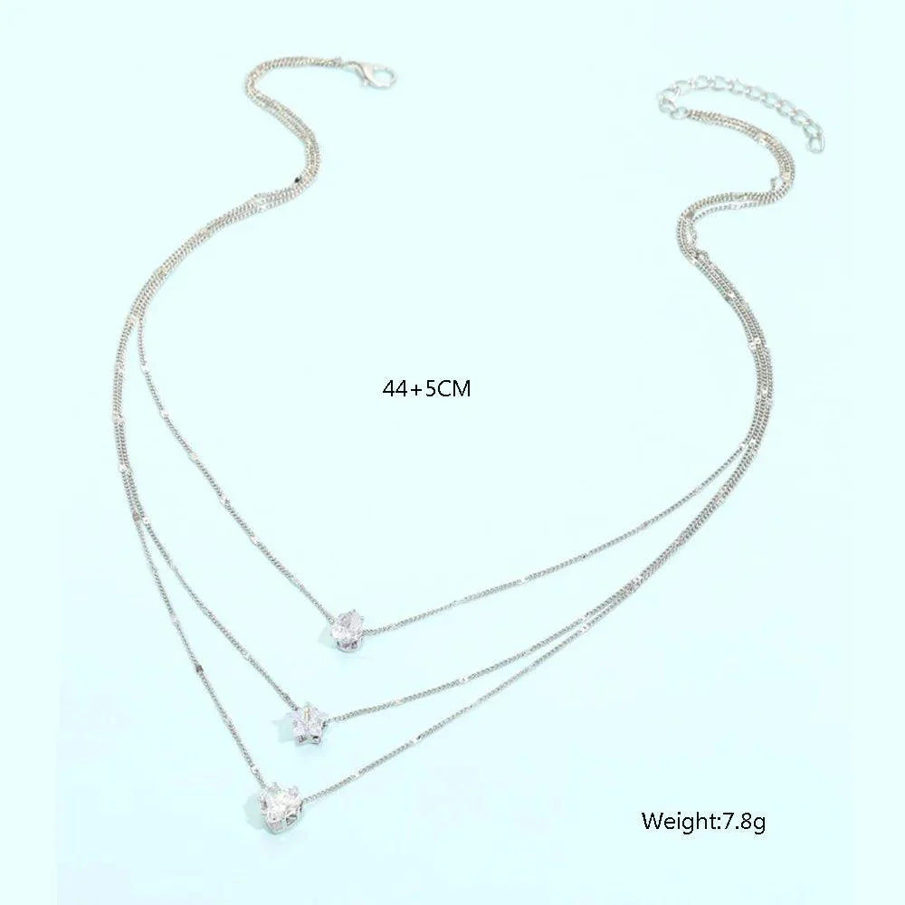 GLAMOORA Cherry Gold Pendant Necklace