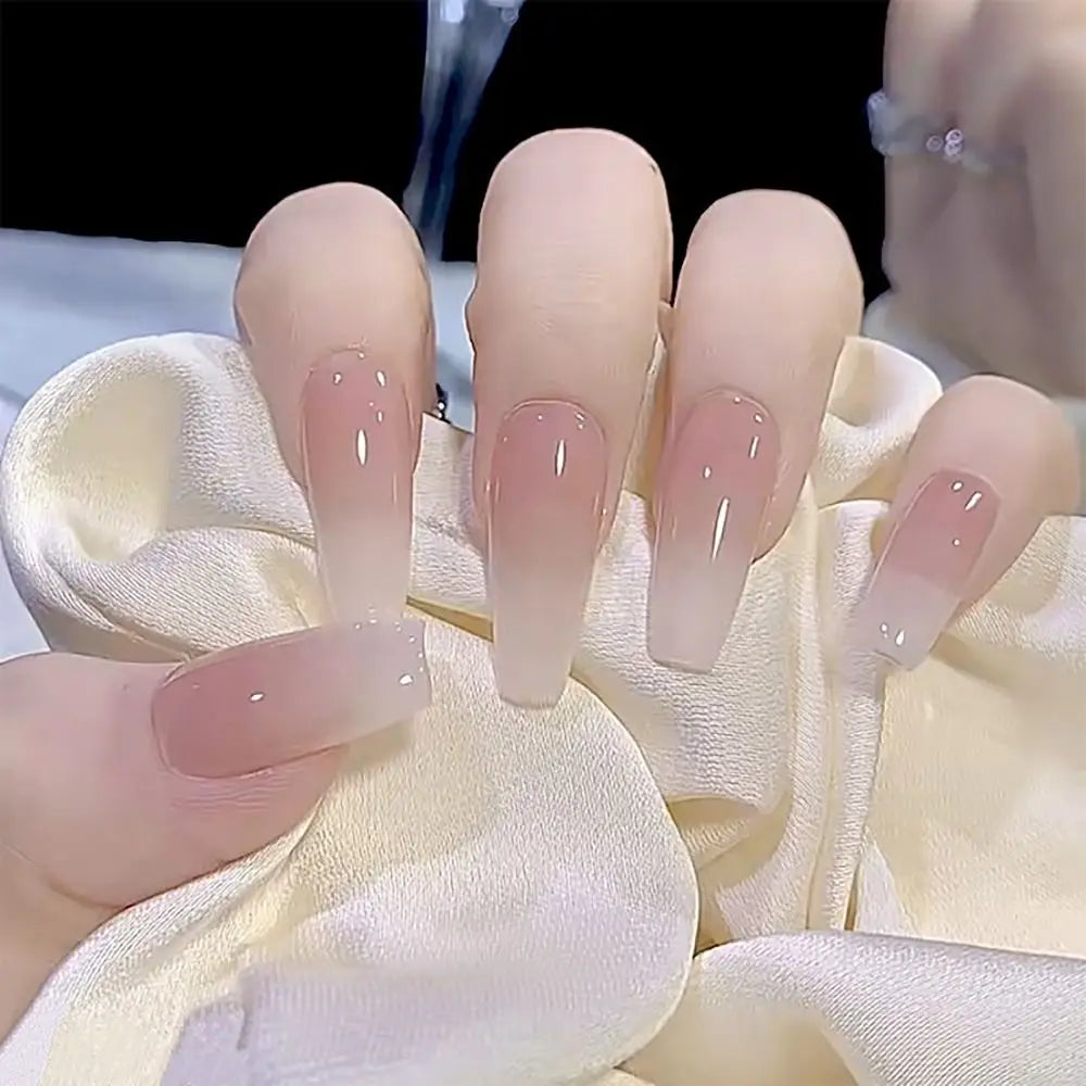 GLAMOORA French Ballerina Press-On Nails