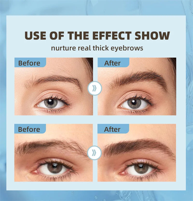 GLAMOORA Hair & Eyelash Growth Serum