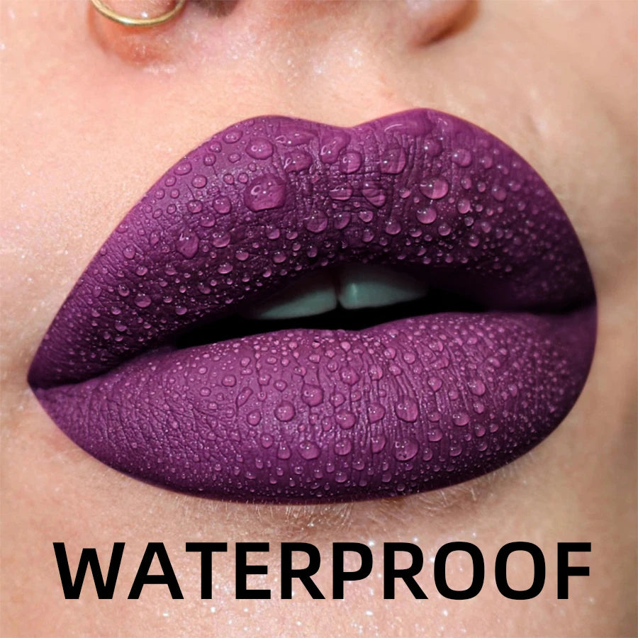 GLAMOORA Matte Velvet Liquid Lipstick Set