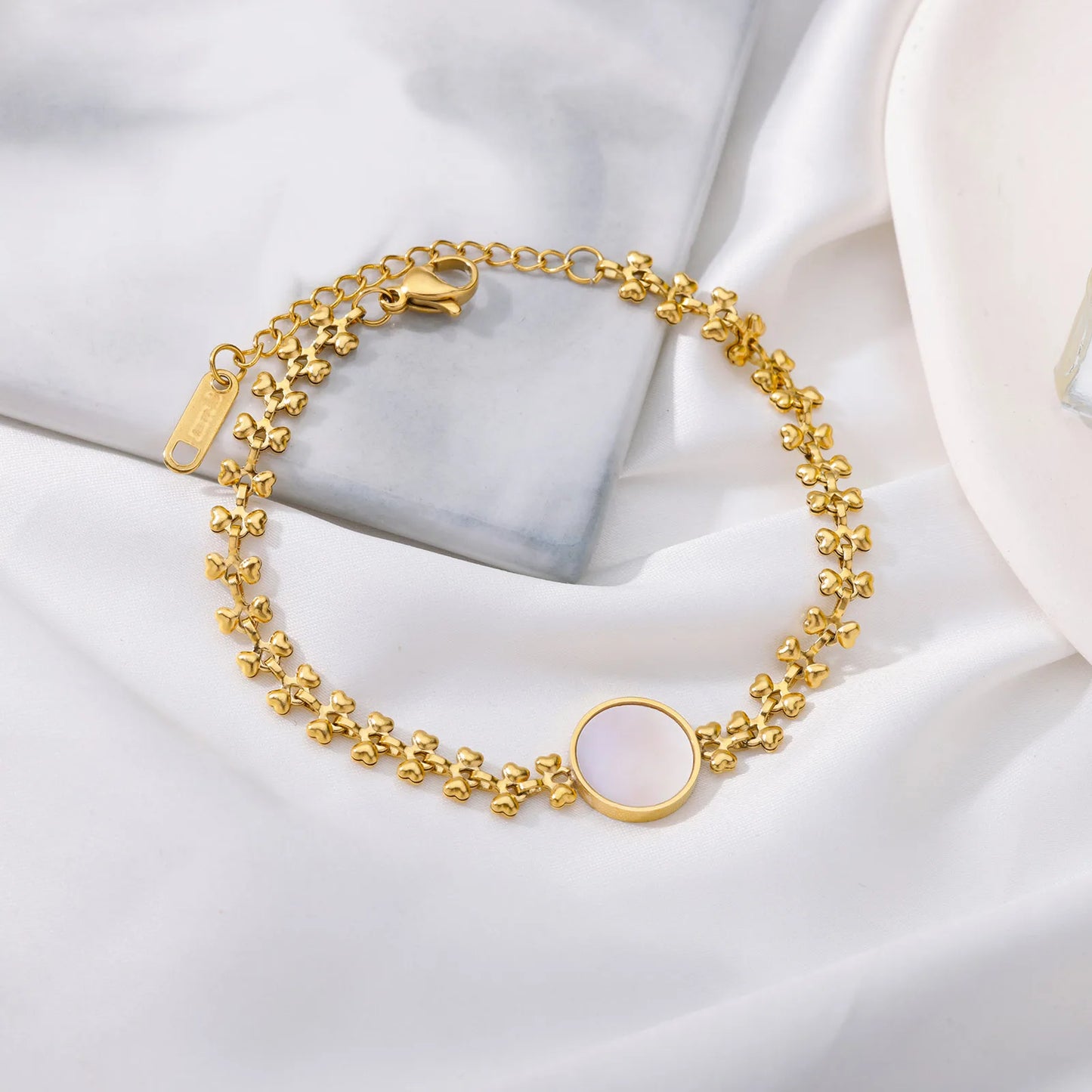 Glamoora New Stainless Steel Fashion Multilayer Bracelets