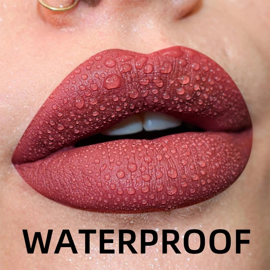 GLAMOORA Matte Velvet Liquid Lipstick Set