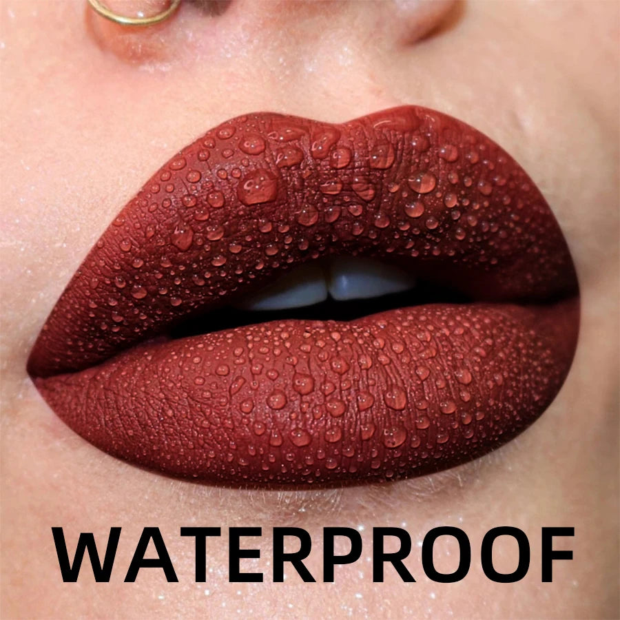 GLAMOORA Matte Velvet Liquid Lipstick Set