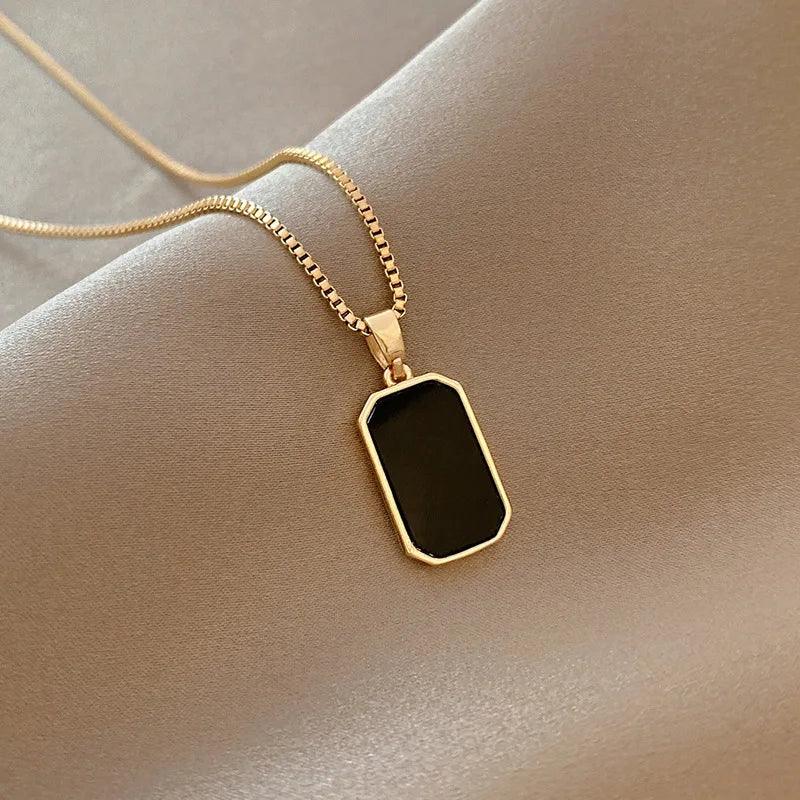 GLAMOORA Cherry Gold Pendant Necklace