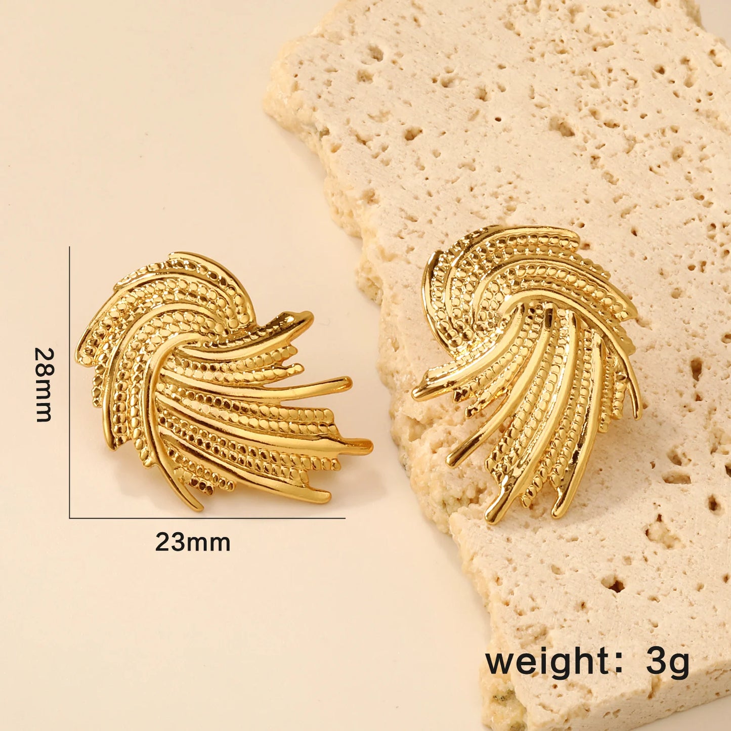 GLAMOORA Pearl Water Drop Earrings