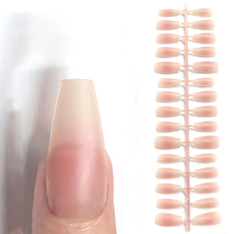 GLAMOORA Matte Press-On Nails