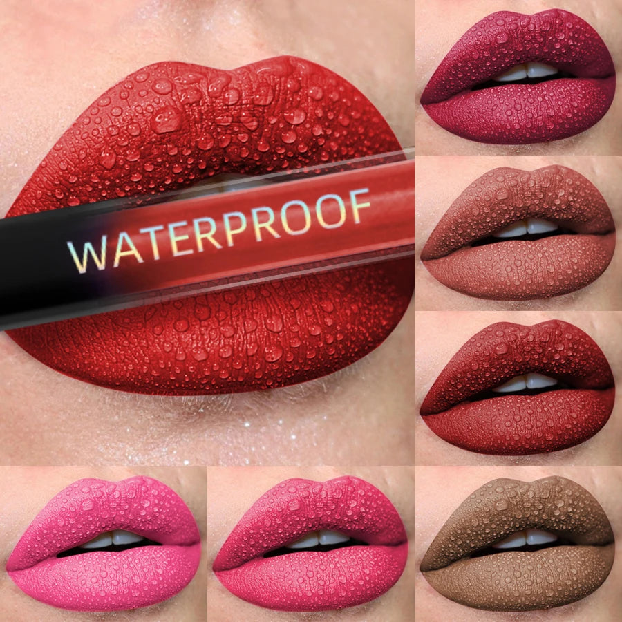 GLAMOORA Matte Velvet Liquid Lipstick Set