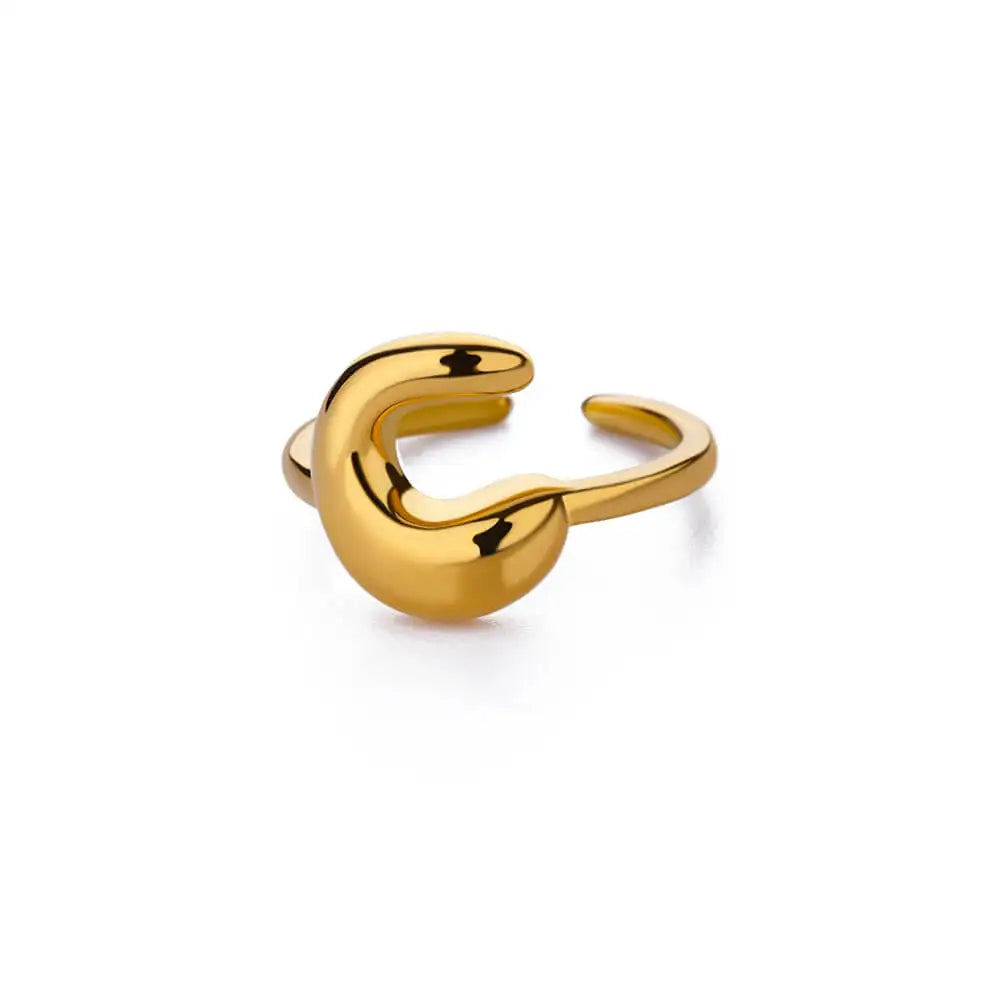 Glamoora 26 initials Rings