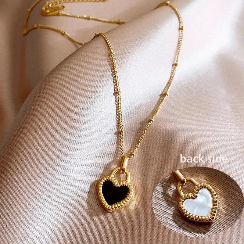GLAMOORA Cherry Gold Pendant Necklace