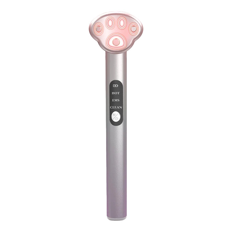 7 In 1 EMS Red Light Therapy Facial Wand Skin Tightening Anti-Aging Microcurrent Wrinkle Reduction Remove Dark Circles Beauty