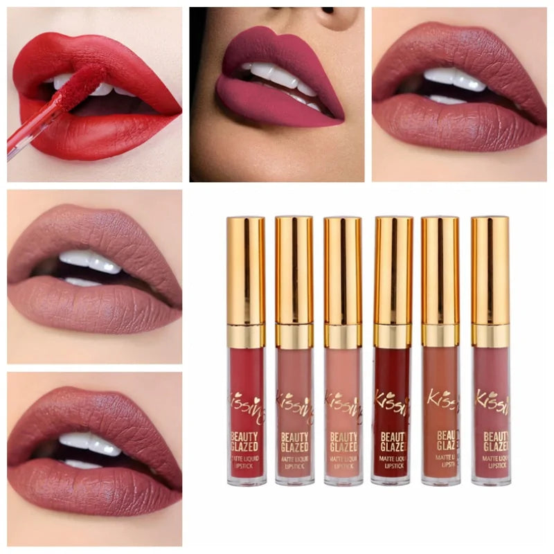 Glamoora - Shimmer Matte Liquid Lipstick