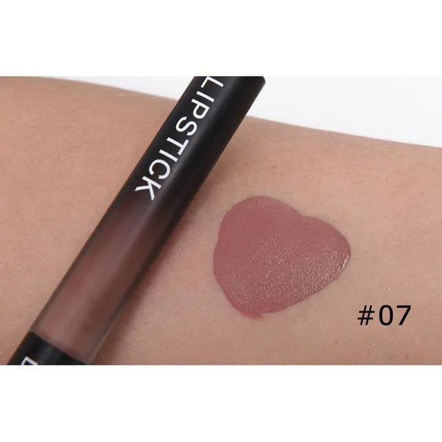 Glamoora - 12 Colors Waterproof Matte Liquid Lipstick