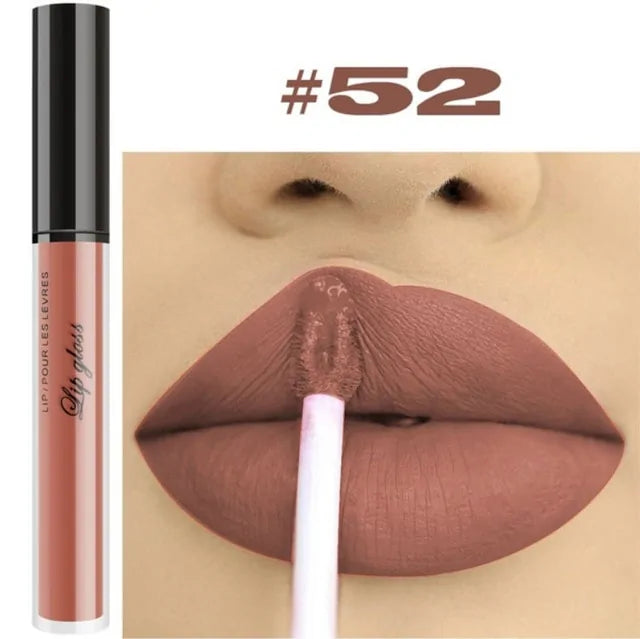 Glamoora - 12 Colors Waterproof Matte Liquid Lipstick