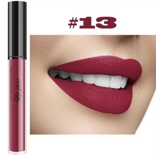 Glamoora - 12 Colors Waterproof Matte Liquid Lipstick