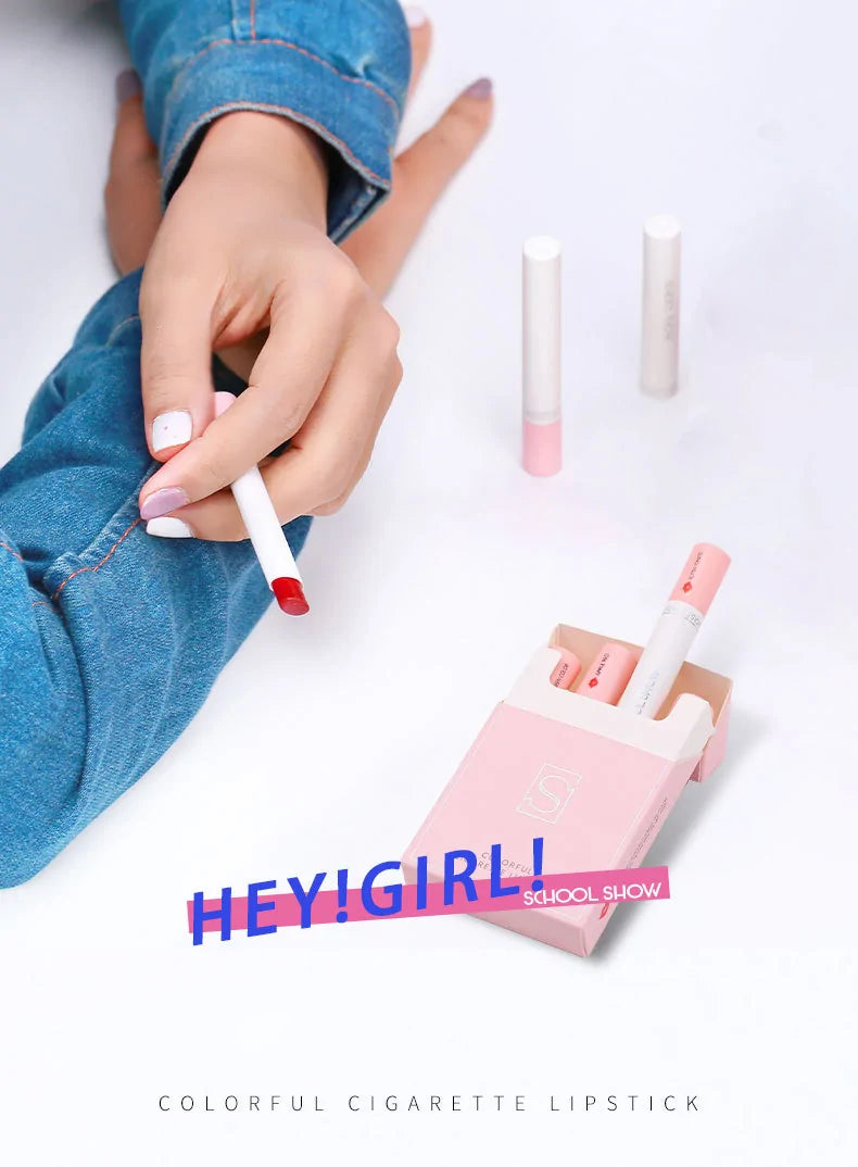 Glamoora - 4 Colors Velvet Matte Cigarette Lipstick
